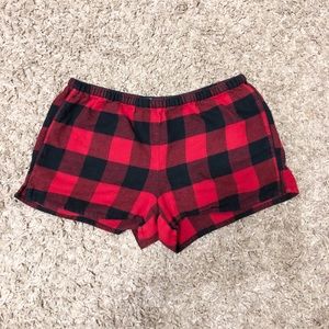 Buffalo Plaid Madewell Shorts